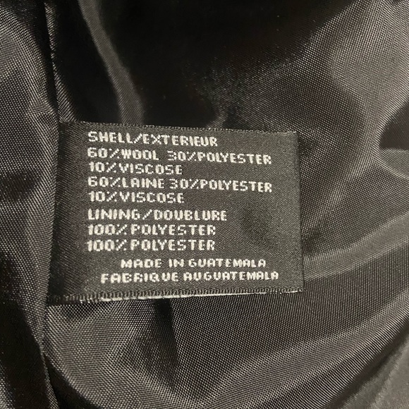 DKNY -NWOT Adorable double breasted wool blend jacket size 12. - Picture 5 of 5